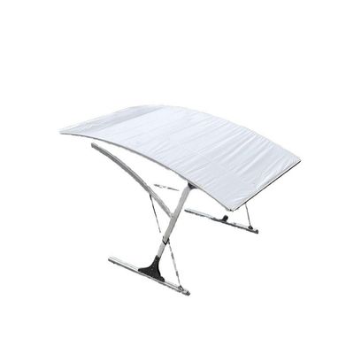Galvanisierte Stahlbalken Klappwagen Garage mit schwerem Rahmen und Grauem Carport Canopy
