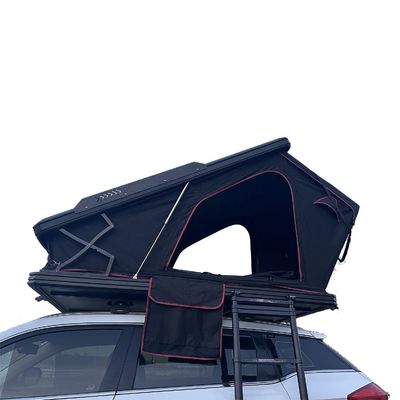 Leichtgewichtes Dreiecks-Auto-Zelt aus Hard Shell Aluminium 2 Personen Z-Stil 211X130 für Camping