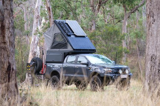 TOYOTA TRUCK Ute Silverado Hard Camper Alucab Pickup Tacoma Camper Top mit Regal