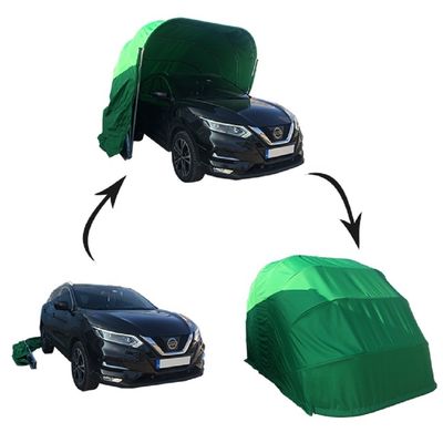 2024 Luxusklappbare Garage mit grauer Farbe und langlebigem Aluminiummaterial