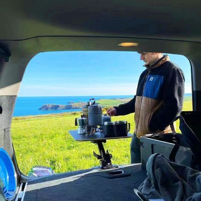 Schwarzer Autobett für Lebensmittel Universal Fit Fernsegel Auto Fitment