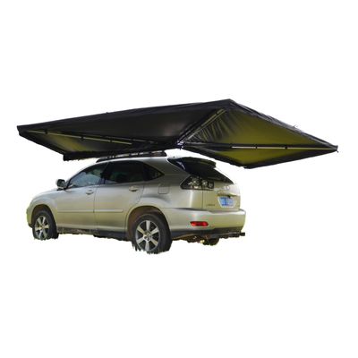 Premier Car Fitment 2,5m Hard Case 270 Grad Markise mit LED aus Aluminium
