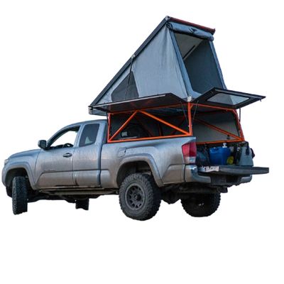 Effiziente Camping und Schlaf in Ihrer 2016 Tundra mit einer maßgeschneiderten Tacoma Camper Shell