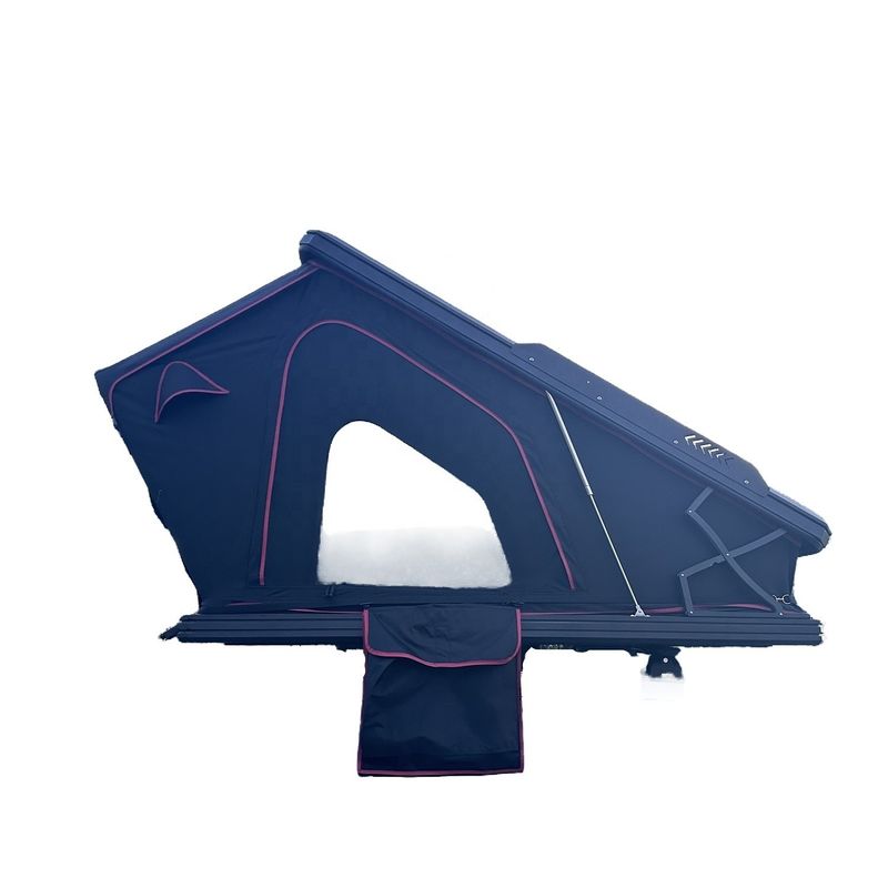 Leichtgewichtes Dreiecks-Auto-Zelt aus Hard Shell Aluminium 2 Personen Z-Stil 211X130 für Camping