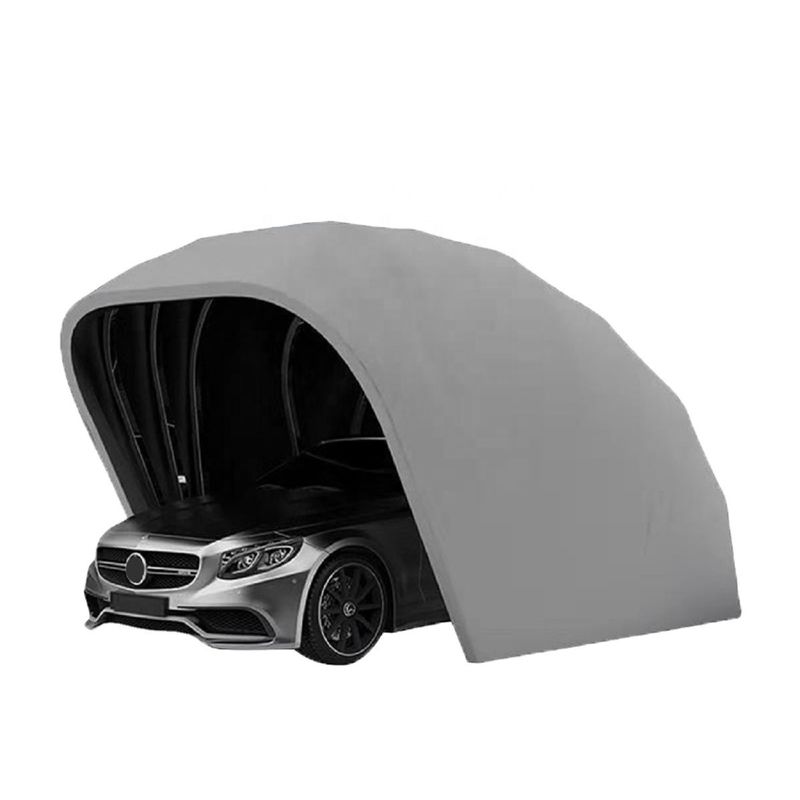 2024 Luxusklappbare Garage mit grauer Farbe und langlebigem Aluminiummaterial
